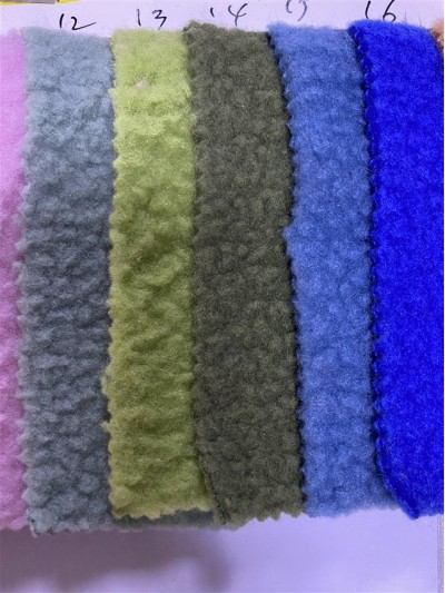 DG-LXF  雙面羊羔絨  幅寬：160CM 克重：300g/m² 後面照